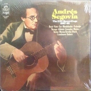 アンドレス・セゴビアのレコード: NEW CLASSICAL GUITAR 一宮誠志のブログ